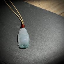 大肚能容 | 冰種飄藍立佛