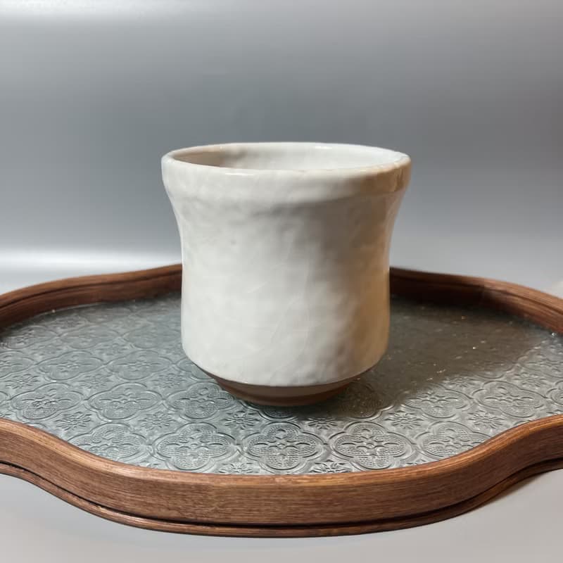 純淨白釉600cc超大馬克杯 / 啤酒杯 / 小平凡手作