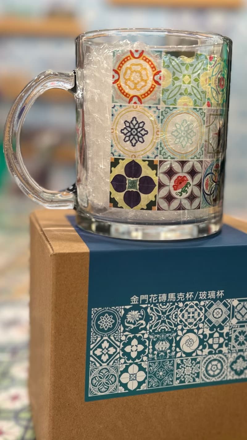 繁華玻璃馬克杯