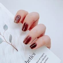 V137 普賽克之吻-巧克力褐 愛若雅光撩指甲油一步膠