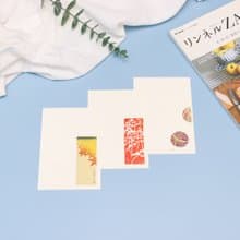 京都芸艸堂明信片-竹久夢二系列-京 伏見稻荷/手毬/嵯峨之秋