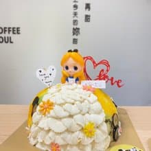 母親節蛋糕 最美時刻 公主蛋糕  母親節 公主 節慶蛋糕 禮物 生日