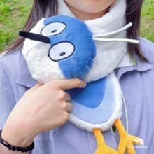 冬季保暖小鳥圍巾文藝青年通勤必備新年禮物