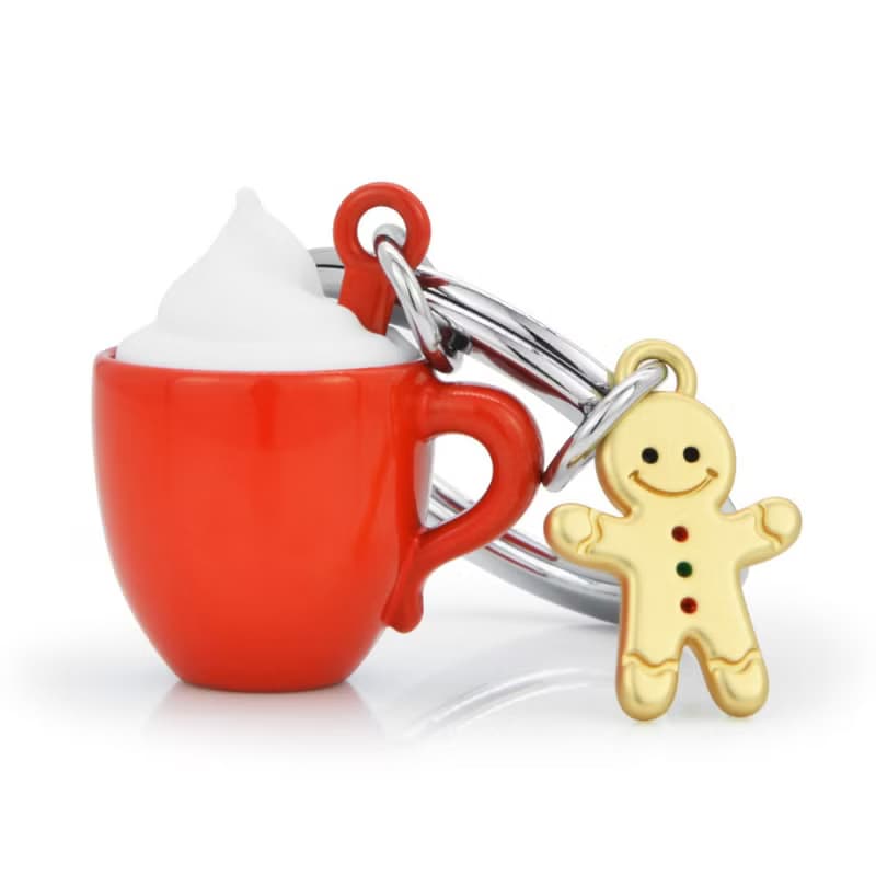 【Metalmorphose】MTM熱巧克力鑰匙圈 薑餅人/吊飾/聖誕禮品