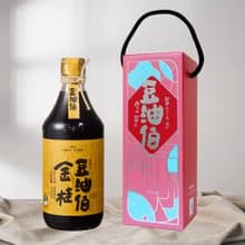 【豆油伯】無添加糖金桂醬油500ml (禮盒) /送禮 自用皆宜