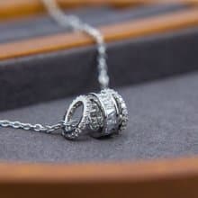 簡約三環鋯石項鍊 | 暑假禮物 生日禮物 首飾