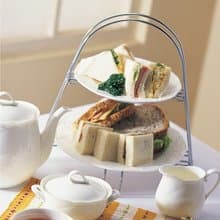 日本【SALUS 佐藤金屬】雙層點心架