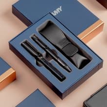 LAMY 雙入筆套禮盒  (鋼筆+原子筆) / Al star  恆星系列-霧光黑