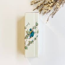 九谷燒-6號一輪生 川禪時雨