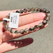 小資本天然黑武士黑銀鈦7mm11g水晶招財納寶驅邪避煞防小人