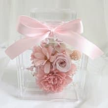 520畢業花束禮物永生花康乃馨香水瓶 情人節生日工商企業贈品課程