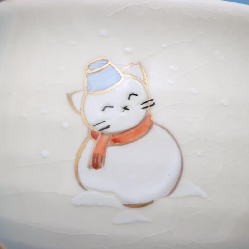 京燒立體馬克杯 - 窗邊貓