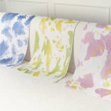 【3入】好好棉 - 夏日新花色 自黏擦髮巾【寬版】 L 37x100cm