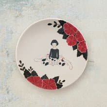 陶盤-拉拉練蝴蝶式