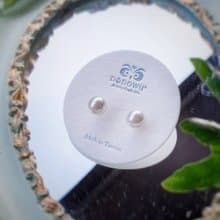 │珍珠口碑基本款│2色百搭抗過敏耳環