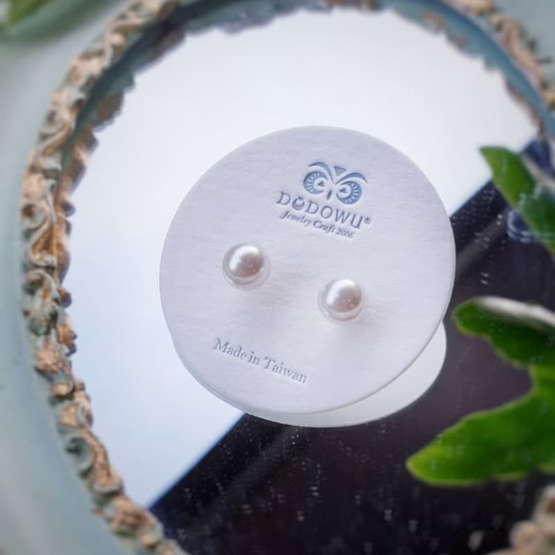 │珍珠口碑基本款│2色百搭抗過敏耳環