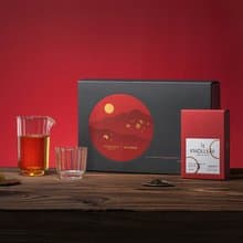 【新婚禮物】鴻運福器禮盒/ 玻璃茶具&蜜香紅茶包 蜜香紅茶 結婚