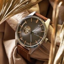 9點位鏤空機芯 機械上鍊手錶 WM-A