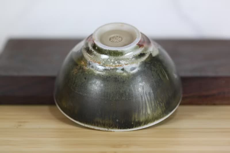 【送禮好物】120ml 天目釉 柴燒茶杯 茶碗 鶯歌名家葉敏祥作品
