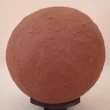 Art sculpture ball, ball for meditation & relaxation, ball made of wooden paste