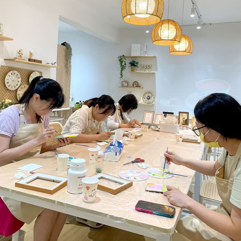 【體驗】【角落小森林】空氣鳳梨肌理畫工作坊