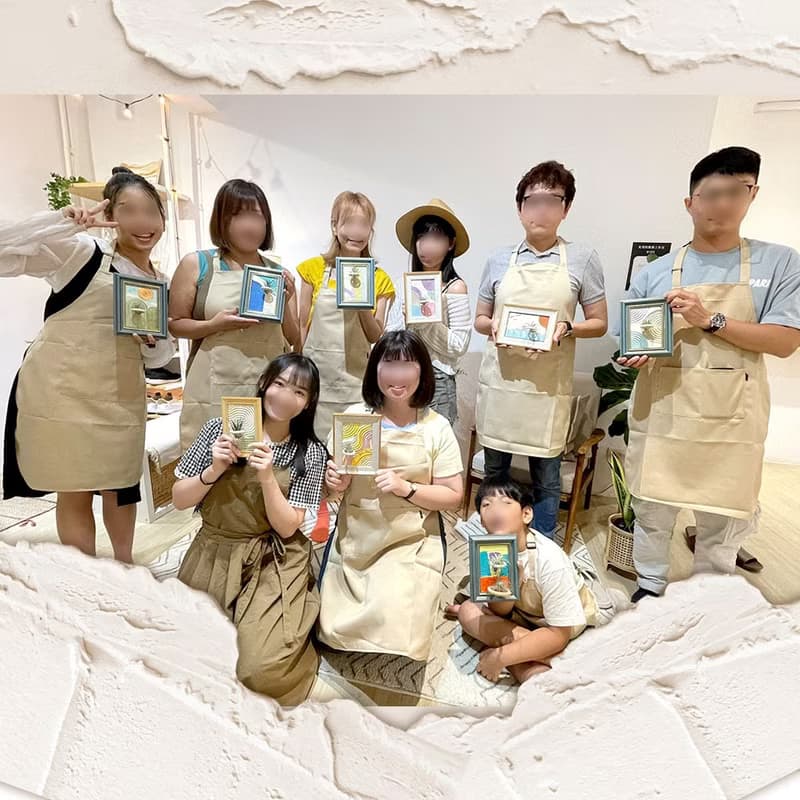 【體驗】【角落小森林】空氣鳳梨肌理畫工作坊