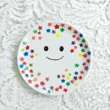 手繪陶瓷 • 微笑星星糖 • 點心盤小圓碟
