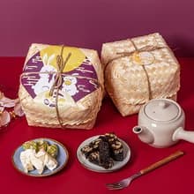 【多入優惠】午後小食光│月兔午茶小禮盒分享組(200g盒*2)