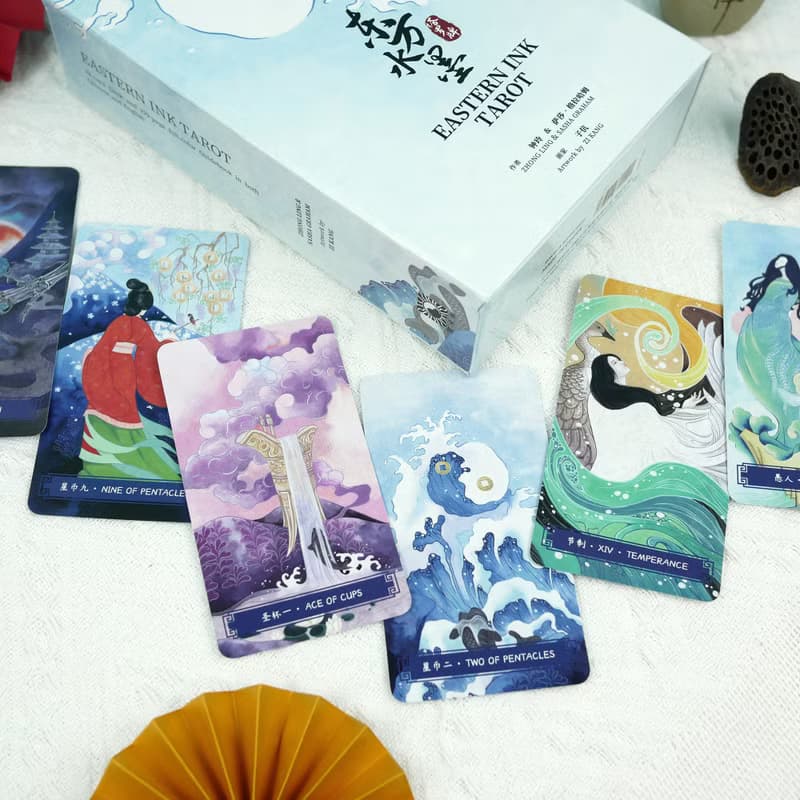 東方水墨塔羅牌標准版限量禮盒版 Eastern Ink Tarot