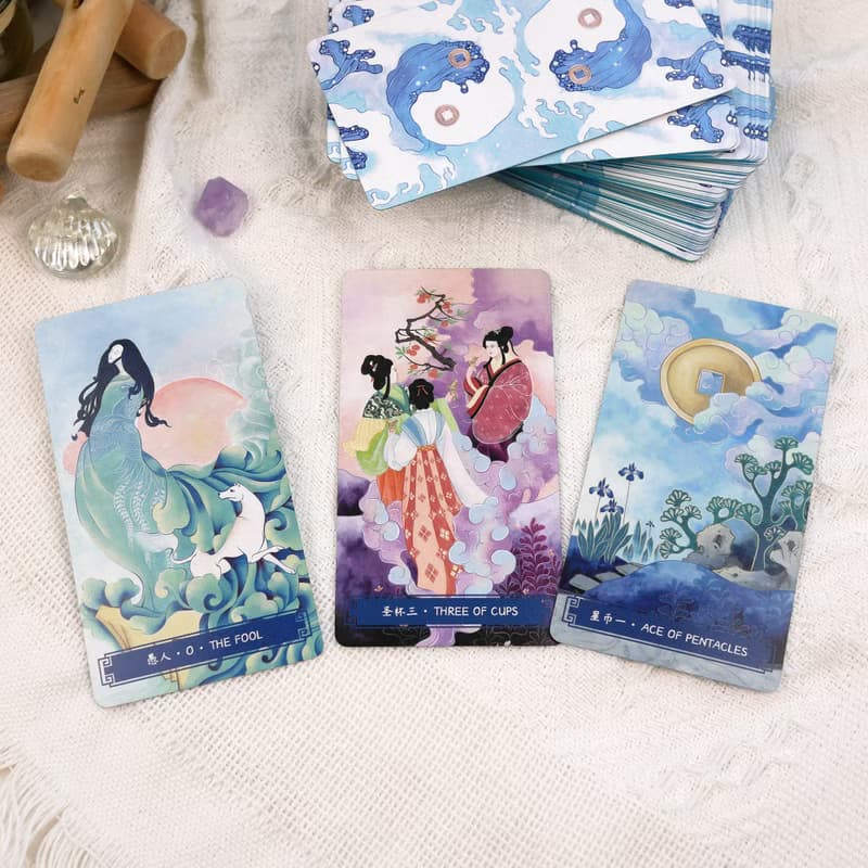 東方水墨塔羅牌標准版限量禮盒版 Eastern Ink Tarot