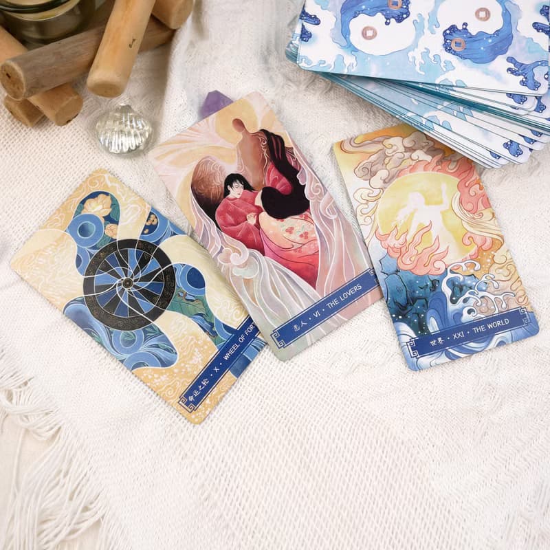 東方水墨塔羅牌標准版限量禮盒版 Eastern Ink Tarot