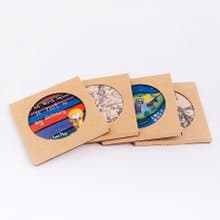 環保陶瓷吸水杯墊/泰國山村學童畫作/高溫燒製不退色/台灣鶯歌製
