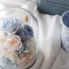 香檳色海洋/永生花夜燈