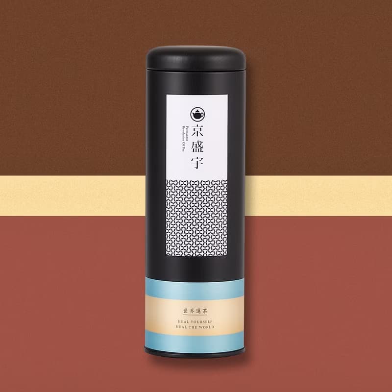 京盛宇【茶葉】中國普洱熟茶-罐裝茶葉50g-世界選茶