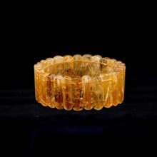 寶麗金珠寶-天然鈦晶手排