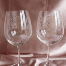 Minimalist簡單愛系列|訂製有情成眷紅酒對杯—文字雕刻