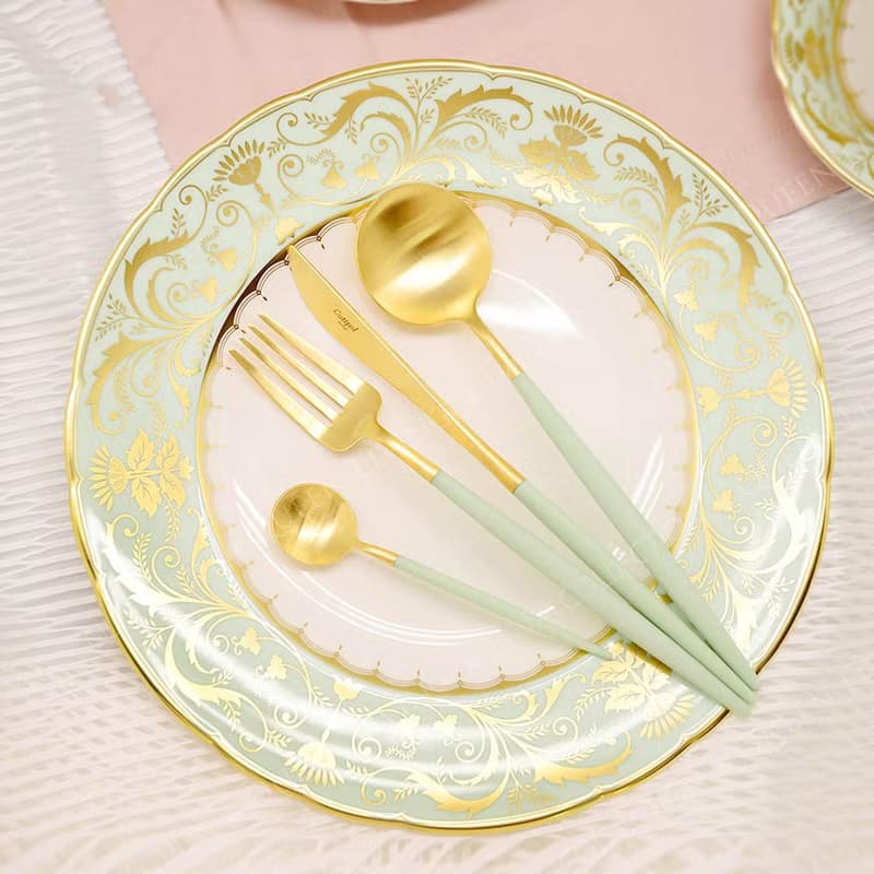 葡萄牙 Cutipol  GOA 青玉金 21CM 主餐匙