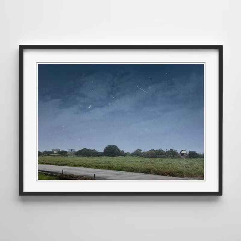 Starry Sky Print #1  畫 佈置 擺飾 臥室 餐廳 咖啡廳