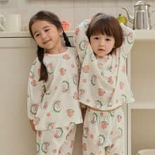 小恐龍的蘋果-【寬鬆】植纖衣長袖韓國童裝-K59909