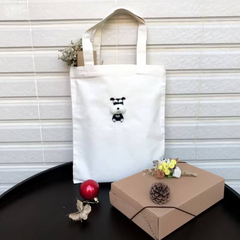 內八小屁__雪納瑞帆布袋_新春特惠加大帆布袋