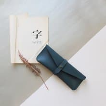 皮革飛行筆袋-隨行.筆盒