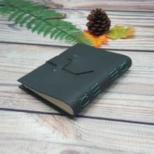 Long Stitching Journal - Phthalo Green