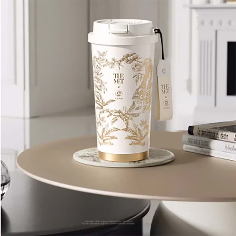 咖啡杯女生高顏值大容量吸管水杯子GERM