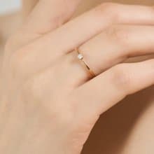 | AURA柔光戒指 | 18K金 鑽石輕珠寶