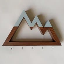 Key rack Cascade Mountains (in nut color with gray tops)