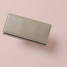 上質イタリア製革で作ったシックな長財布 - Long Wallet - SAND BEIGE - CAREN QUOYLE -