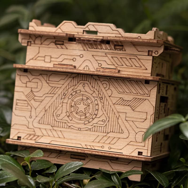 德國益智機關盒/軌道迷航探險