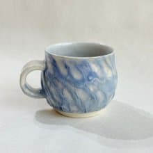 融融奶油。小把手馬克杯 手工陶瓷茶杯 咖啡杯 陶藝 母親節禮物
