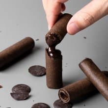 巧克力濃心捲12入【伴手禮】【端午禮盒】【中秋禮盒】【過年禮盒