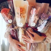 永生花束 香氛 向日葵 康乃馨 母親節 企業合作